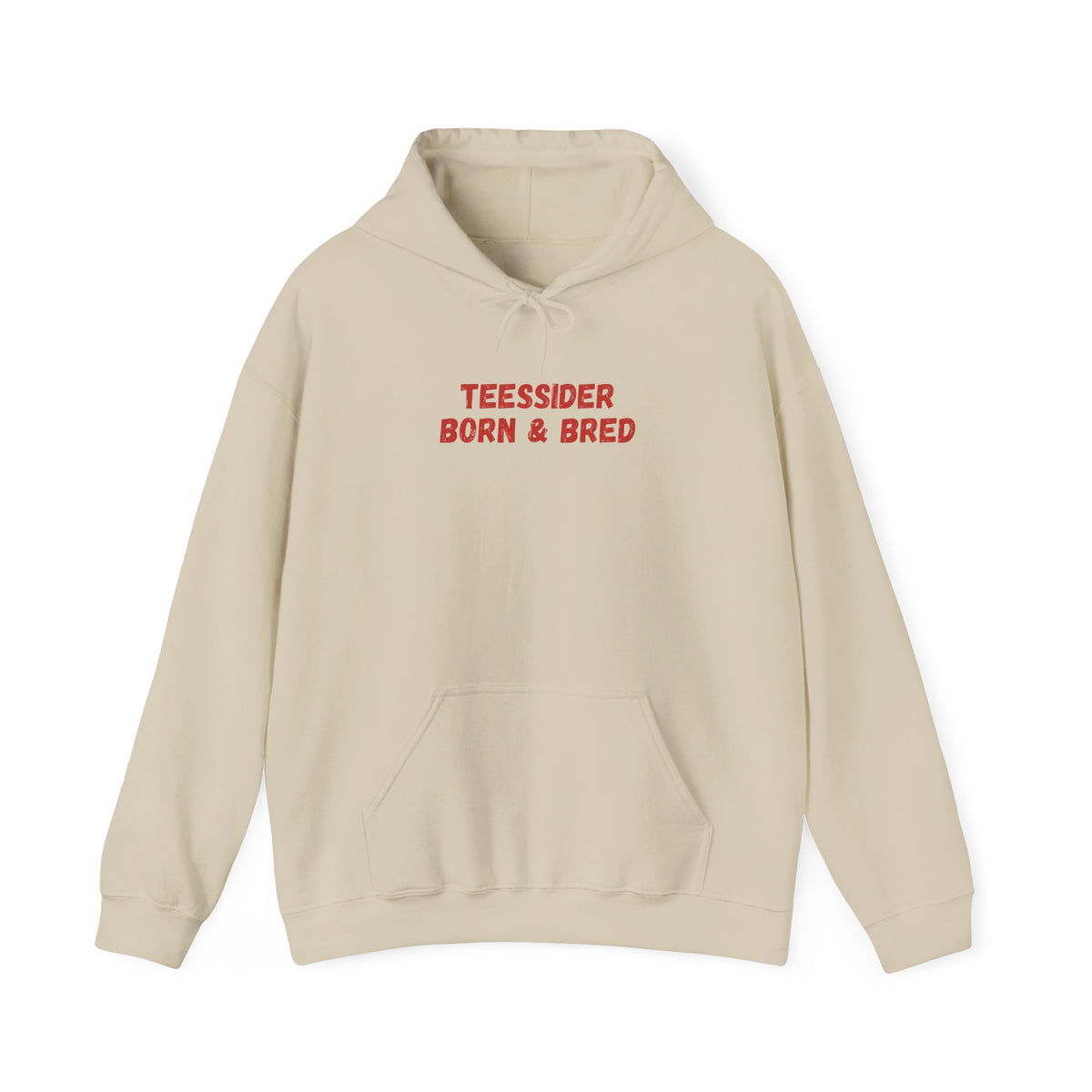 Teessider Born & Bred Hoodie — #UTB BORO STYLE 'front print only'