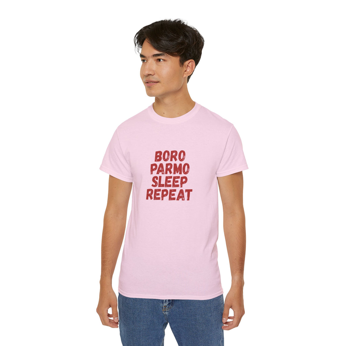 BORO PARMO SLEEP REPEAT Graphic Tee - #UTB BORO STYLE