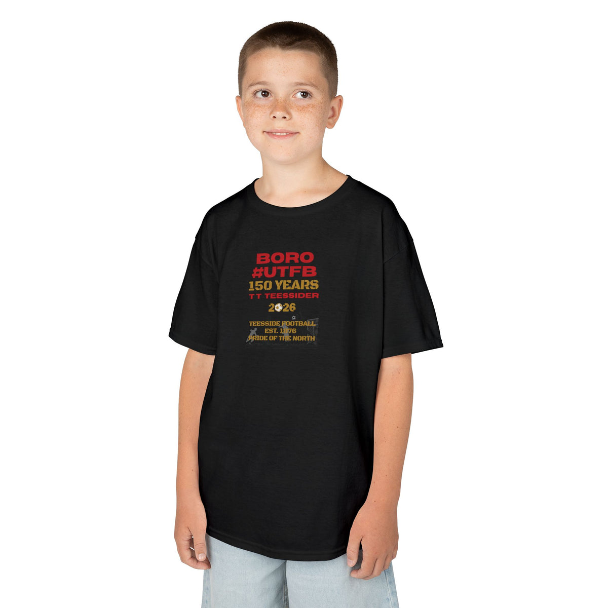 Kids BORO Football Club 150 Years Commemorative Tee