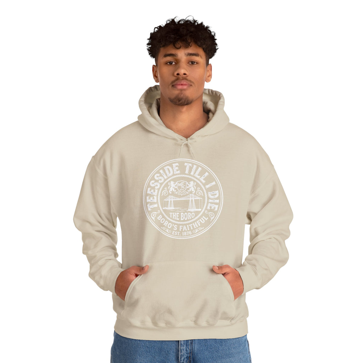 Riverside Till I Die - Boro Fan Hoodie 'front print'