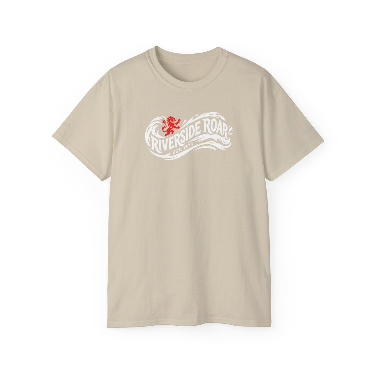 Riverside Roar Graphic Tee — Middlesbroughfc Vintage Style Boro Wave Logo T-Shirt