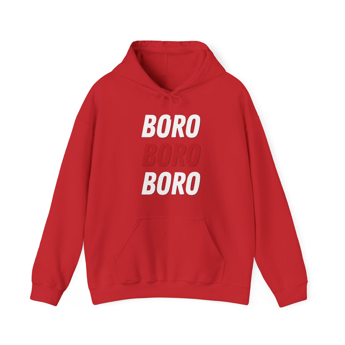 BORO Chant Hoodie 'front print' only.