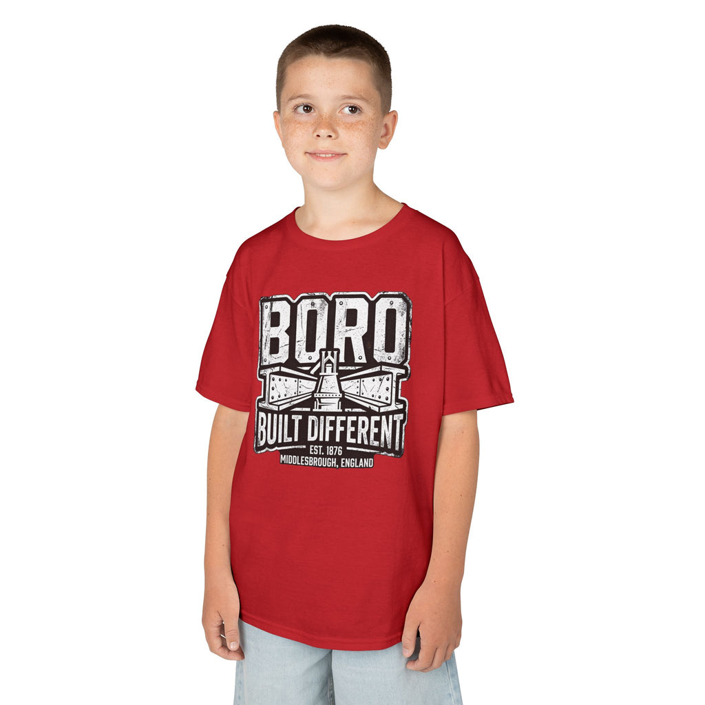 Kids Tee — Boro Built Different Tee — 'BORO Built Different' Graphic T-Shirt