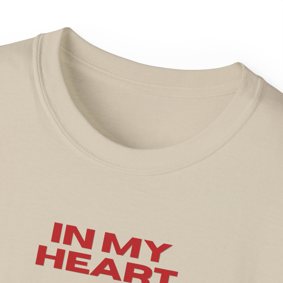 In My Heart Boro Football Tee — Fan Shirt