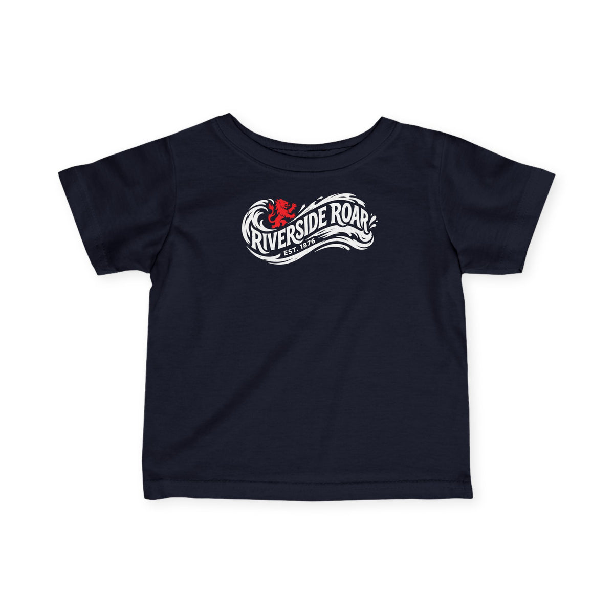 Infant Tee — 'Riverside Roar' Middlesbrough fc Boro Wave Baby Shirt