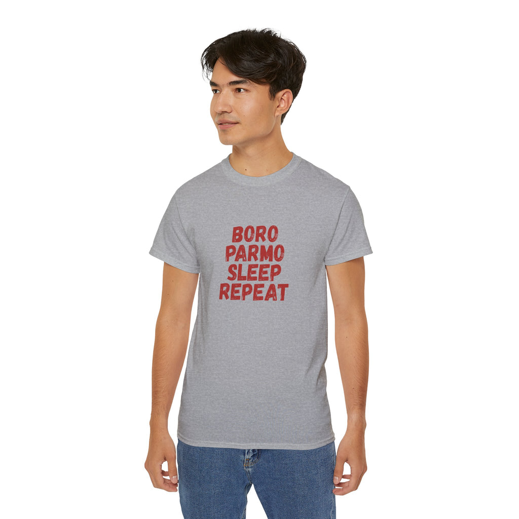 BORO PARMO SLEEP REPEAT Graphic Tee - #UTB BORO STYLE