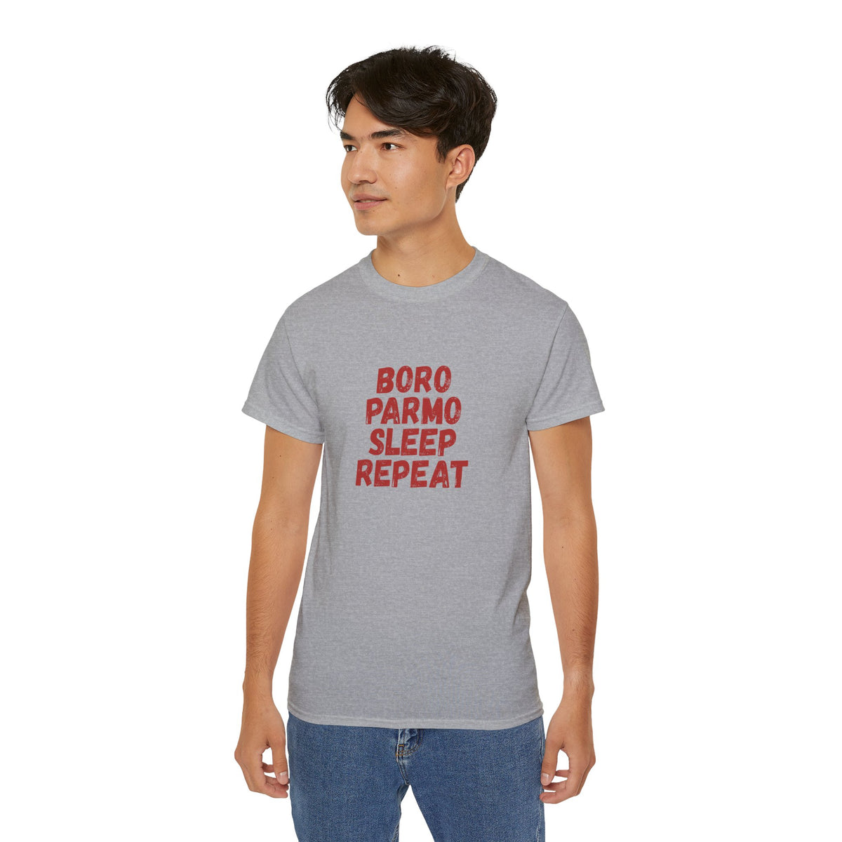BORO PARMO SLEEP REPEAT Graphic Tee - #UTB BORO STYLE