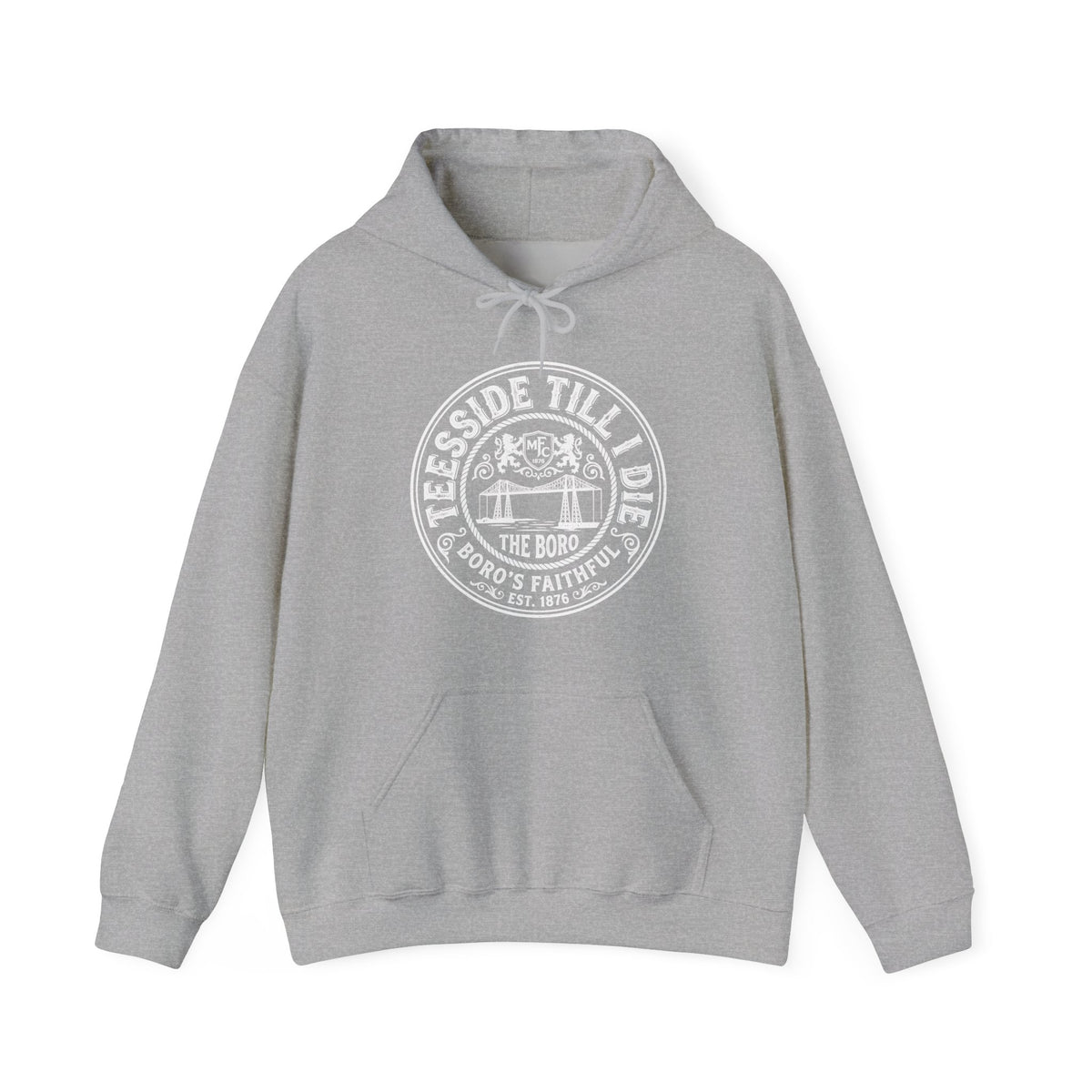 Riverside Till I Die - Boro Fan Hoodie 'front print'