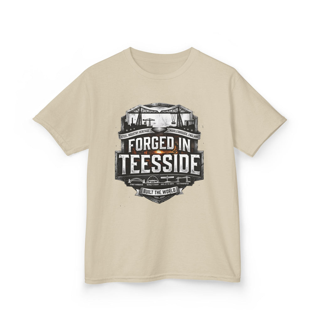 Kids Tee — "Forged in Teesside" BORO Industrial Shirt
