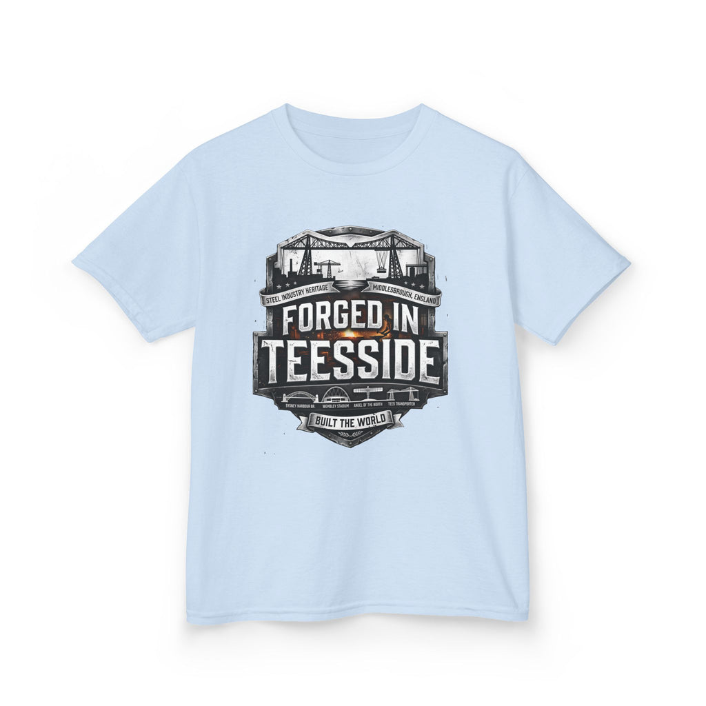 Kids Tee — "Forged in Teesside" BORO Industrial Shirt