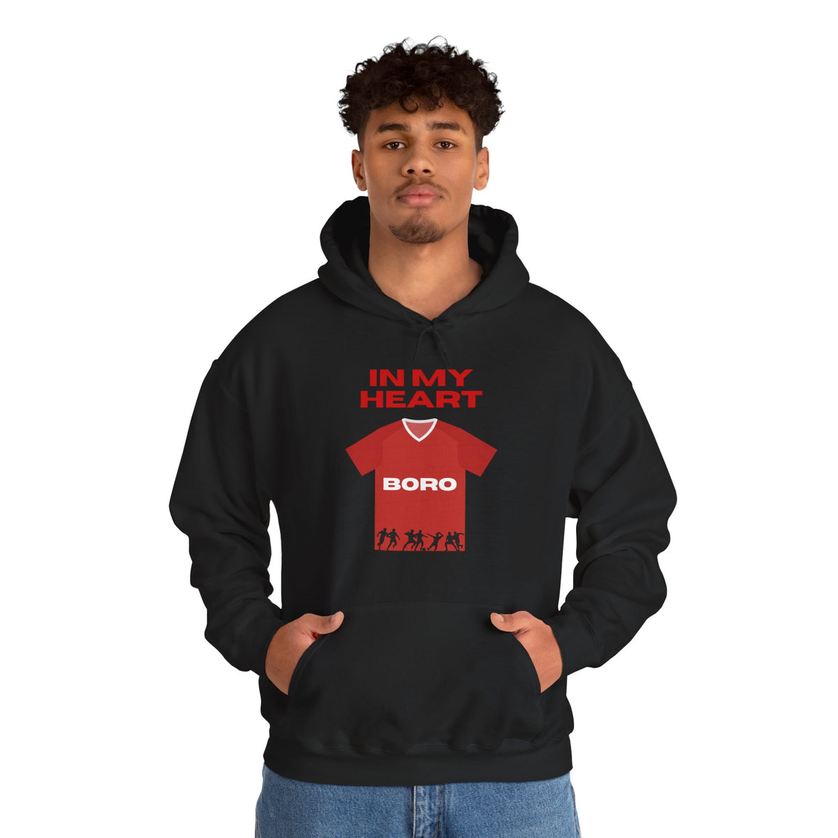 In My HEART Hoodie 'front print' only.