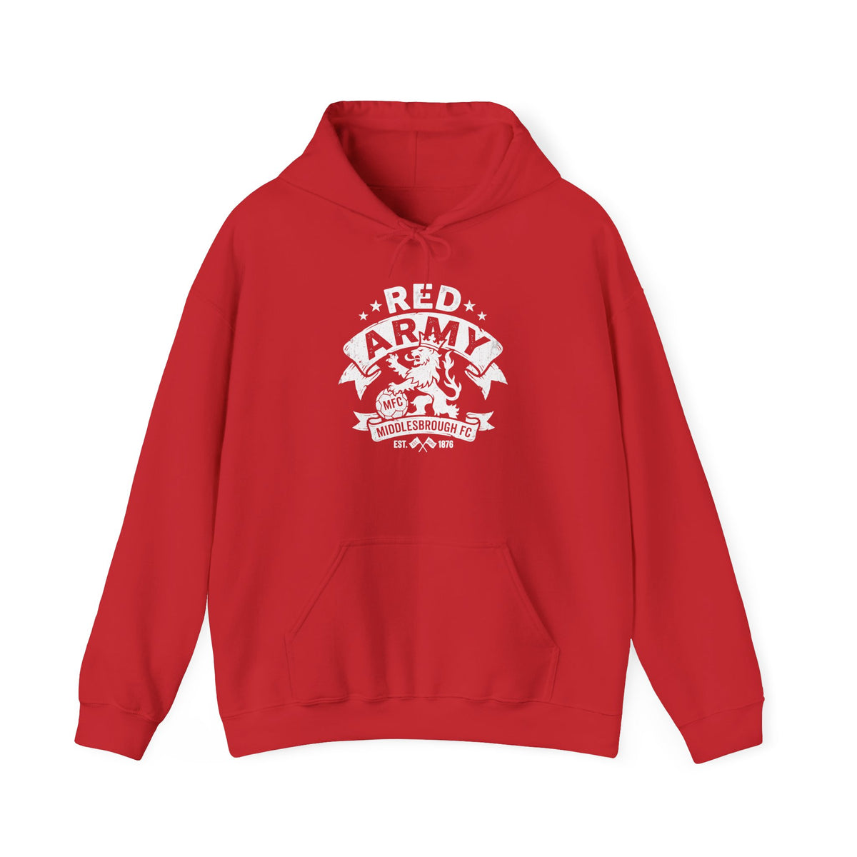 Adult Red Army -  BORO Logo Hoodie
