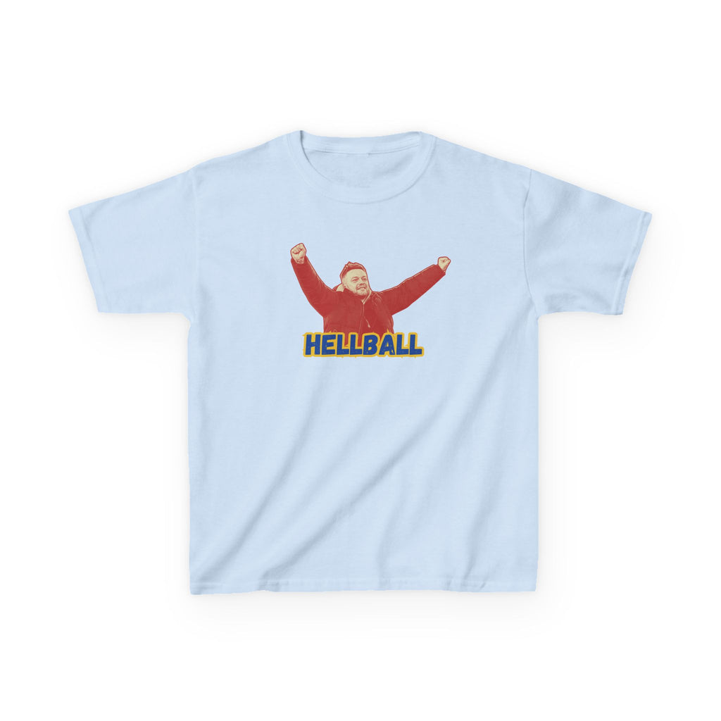 Kids 'HELLBALL' Gaffa Graphic Tee — In Kim we Trust