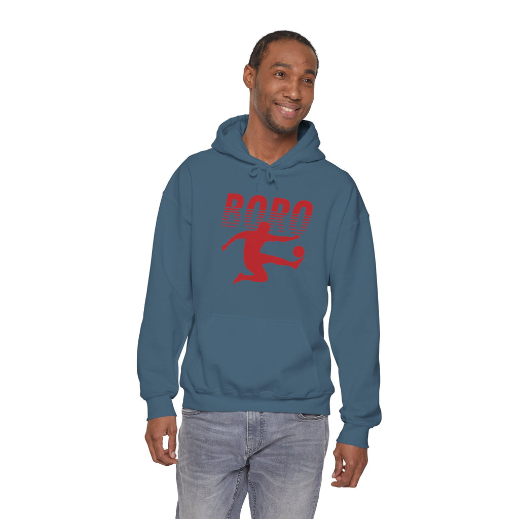 BORO Fade Player Hoodie 'front print' only.