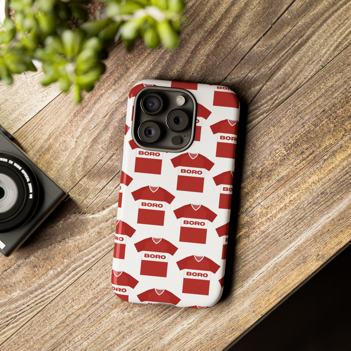 Boro Football Shirt Pattern Phone Case