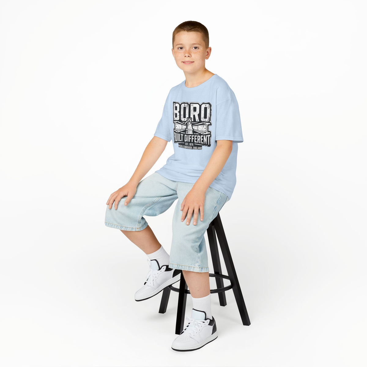 Kids Tee — Boro Built Different Tee — 'BORO Built Different' Graphic T-Shirt