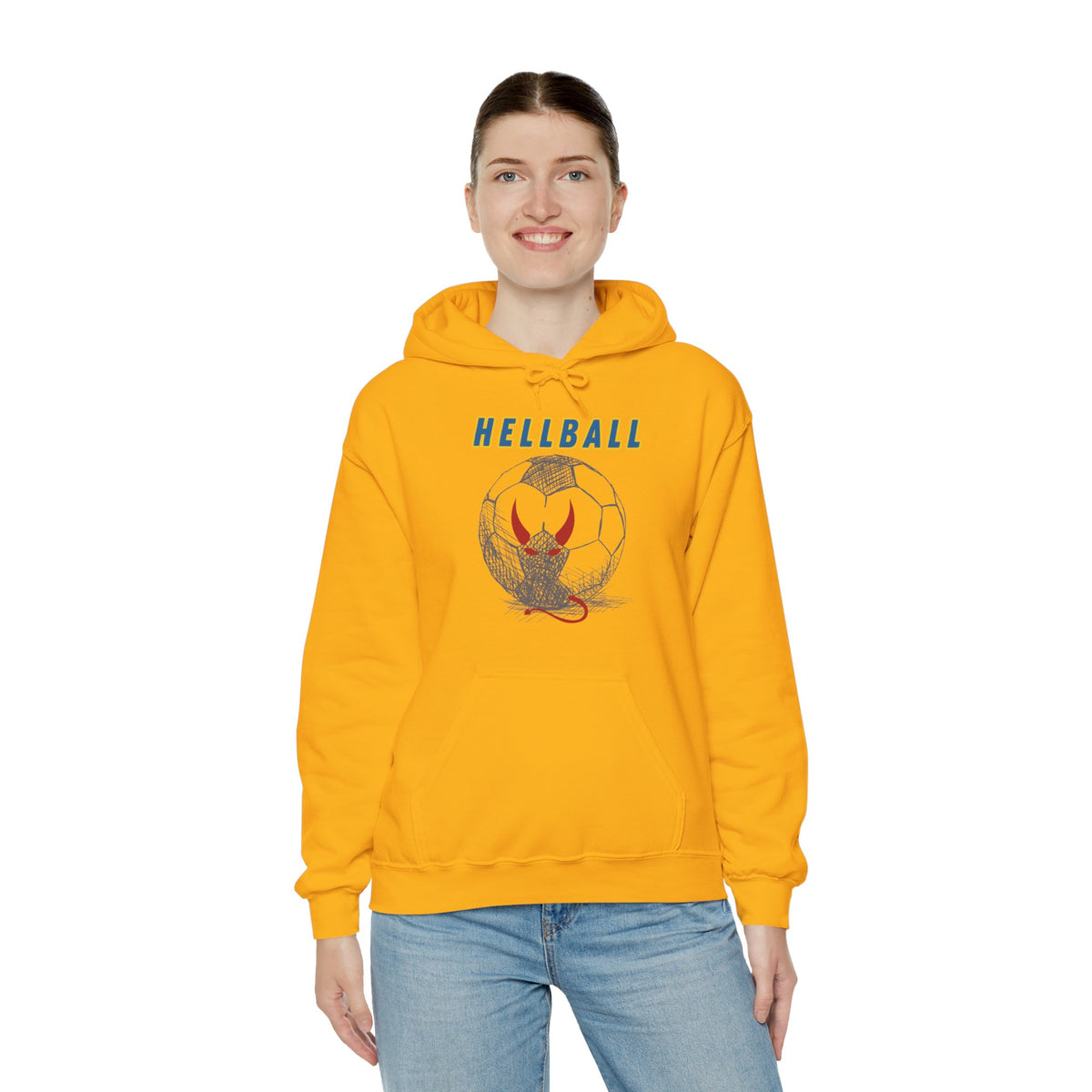 HELLBALL Hoodie 'front print' only.