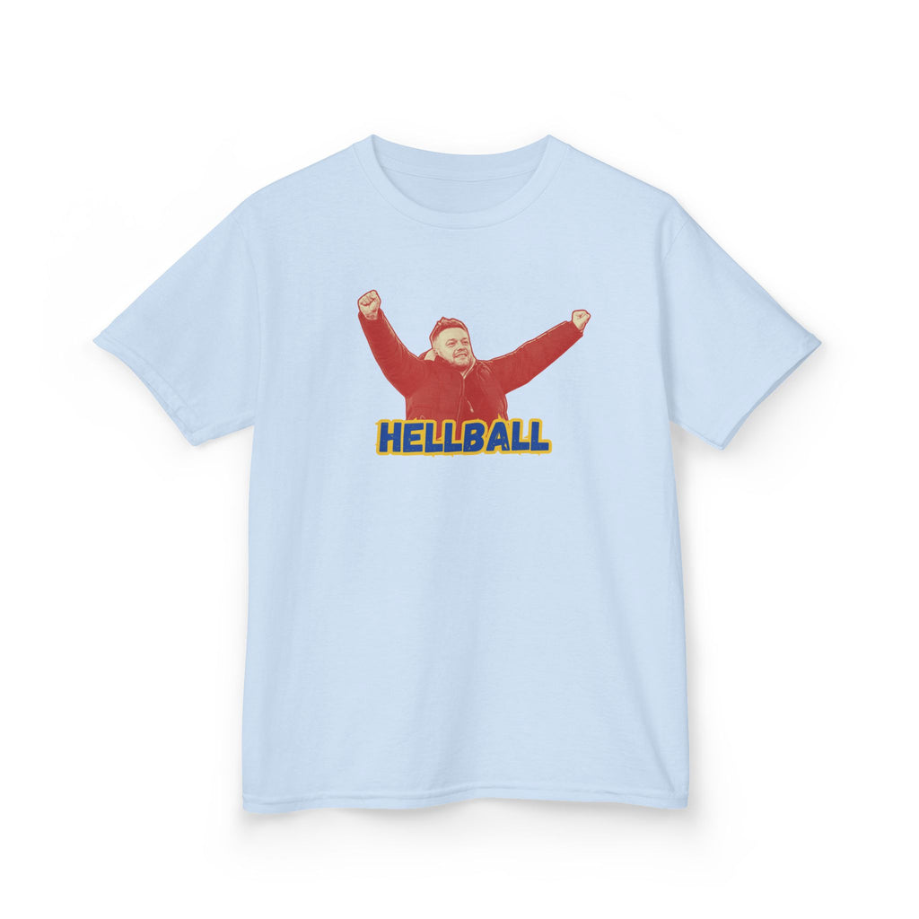 Kids 'HELLBALL' Gaffa Graphic Tee — In Kim we Trust