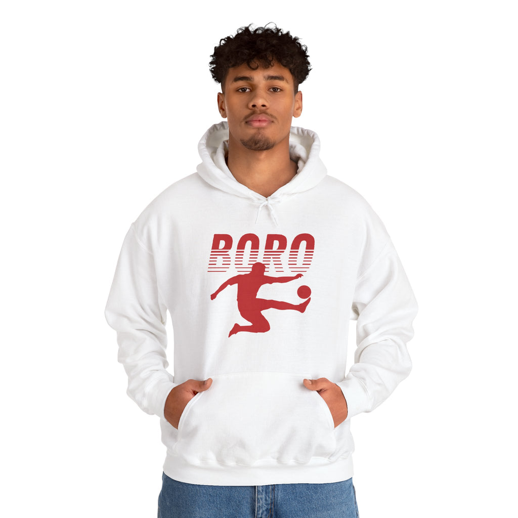 BORO Fade Player Hoodie 'front print' only.