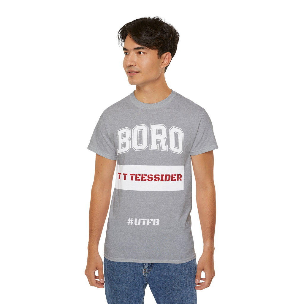 Boro Football Fan Tee — "T T Teessider" #UTFB