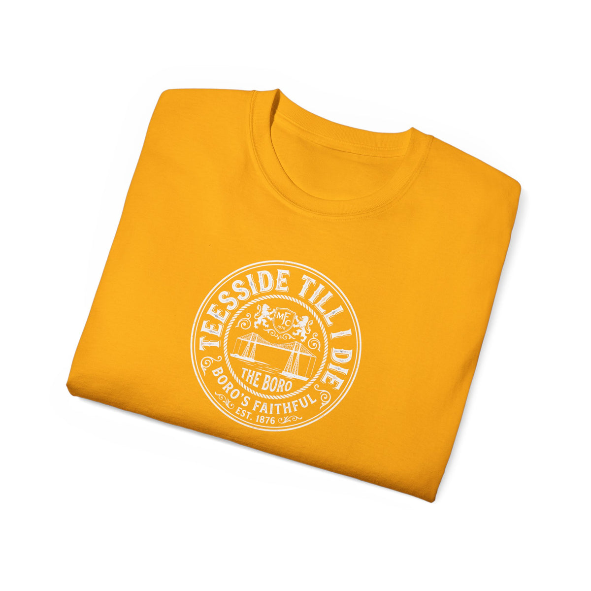 Teesside Till I Die T‑Shirt — Boro Middlesbroughfc North East Pride Tee