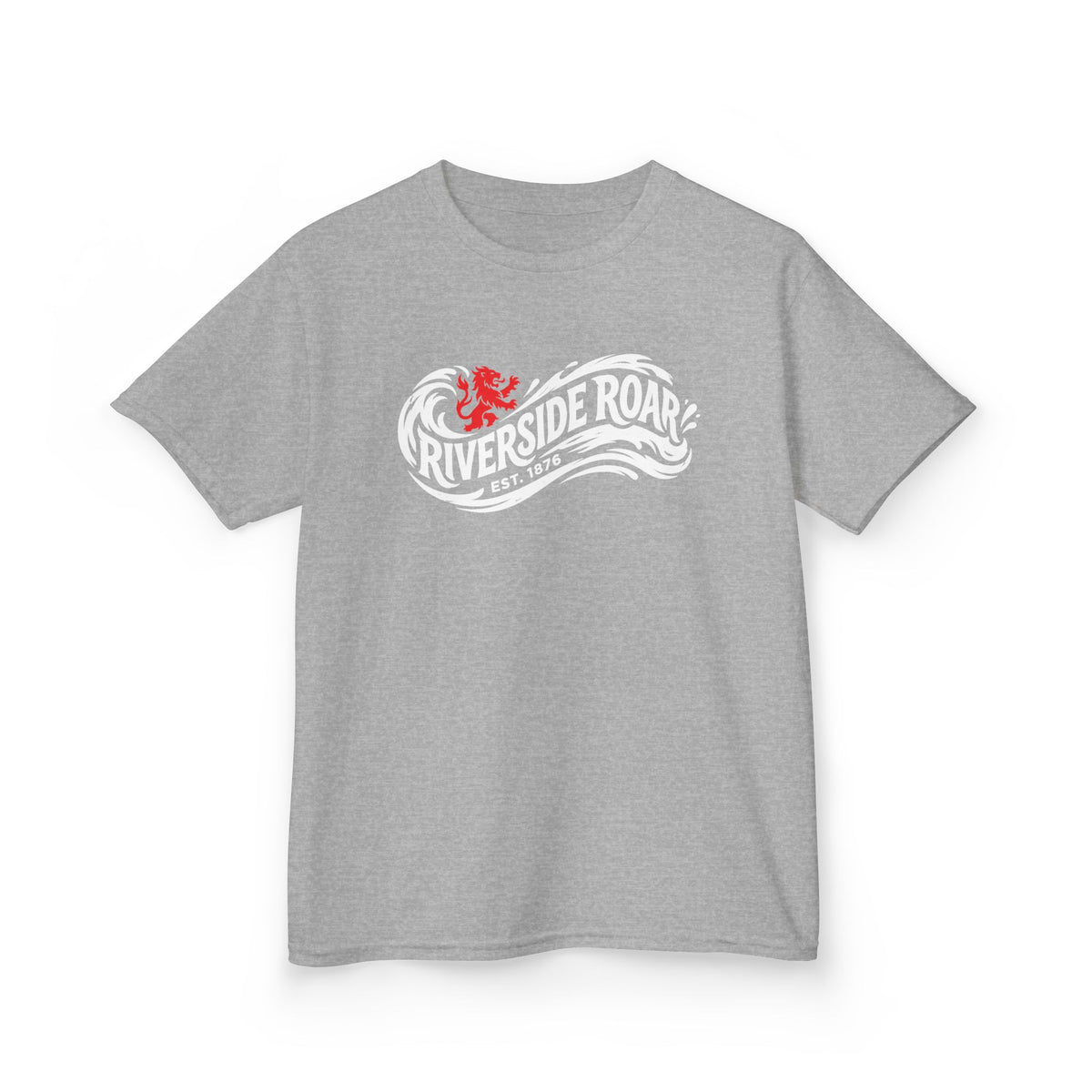 Kids T‑Shirt — Riverside Roar Middlesbrough fc Boro Wave Tshirt (Youth)