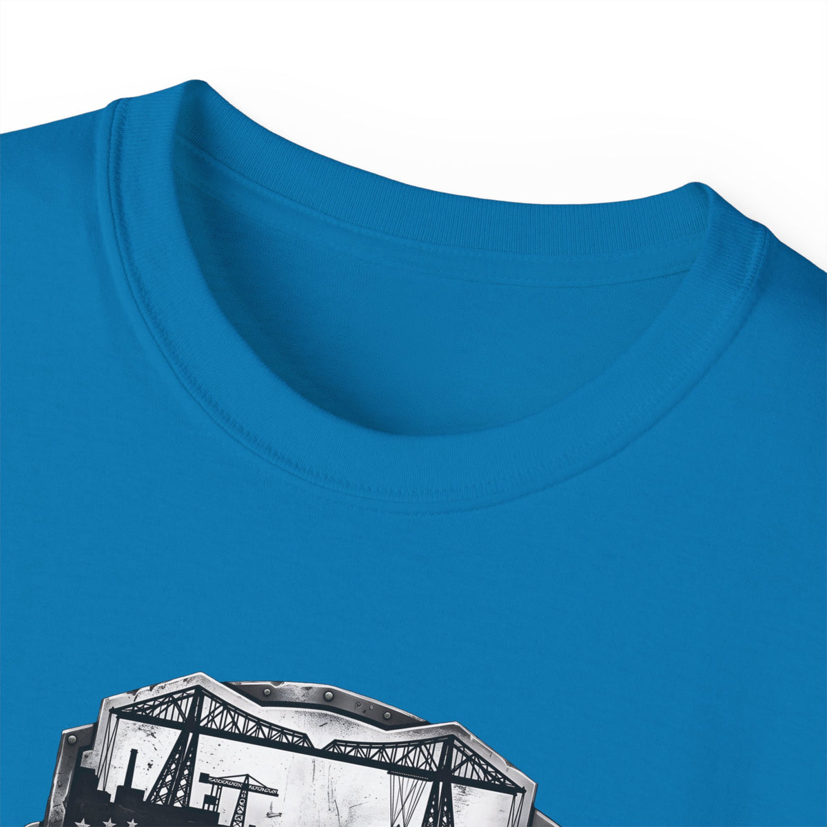 Forged in Teesside Graphic Tee, Industrial England T‑Shirt, Teesside Built The World, British Steel