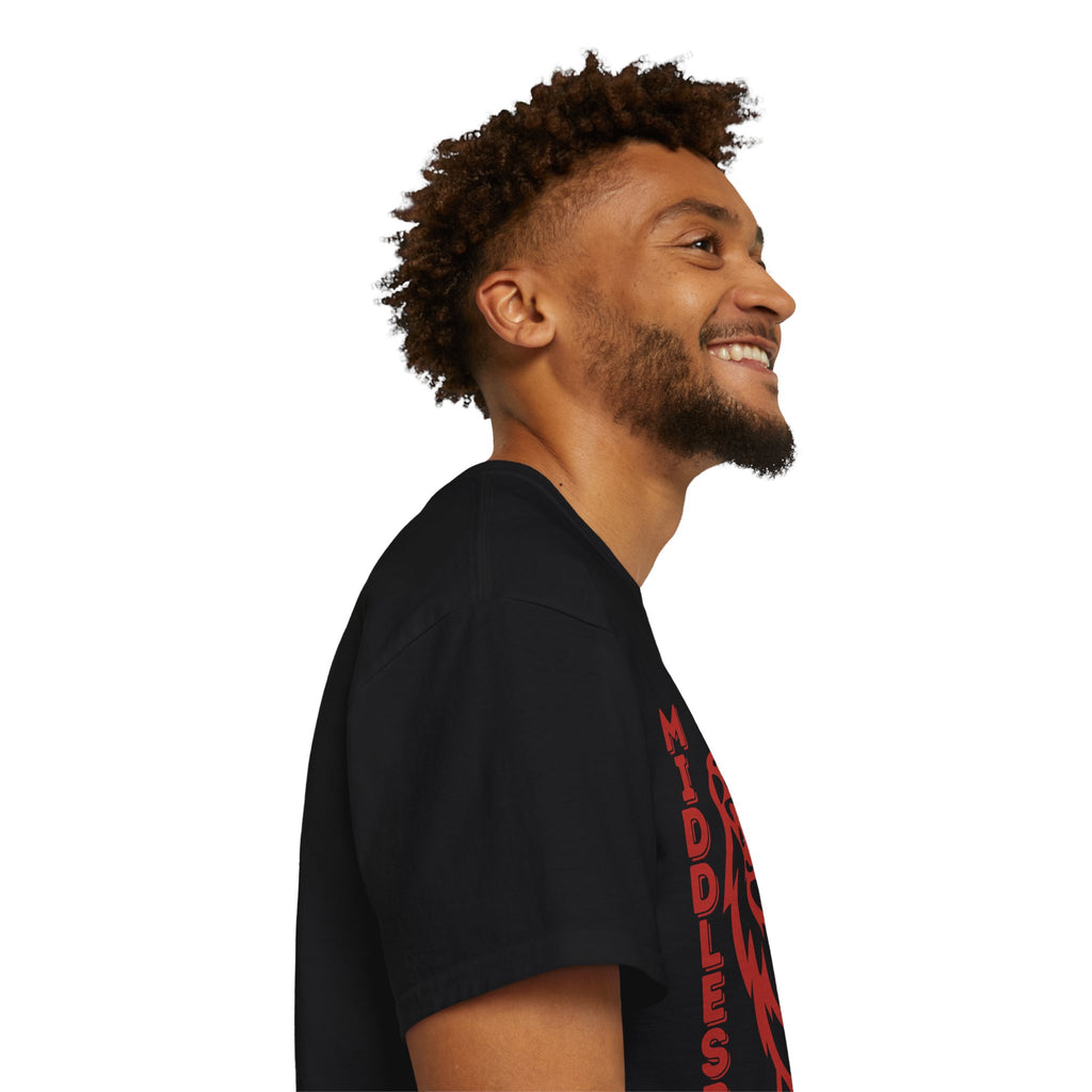 Black/Red Middlesbrough 150 Years Lion Football T-Shirt