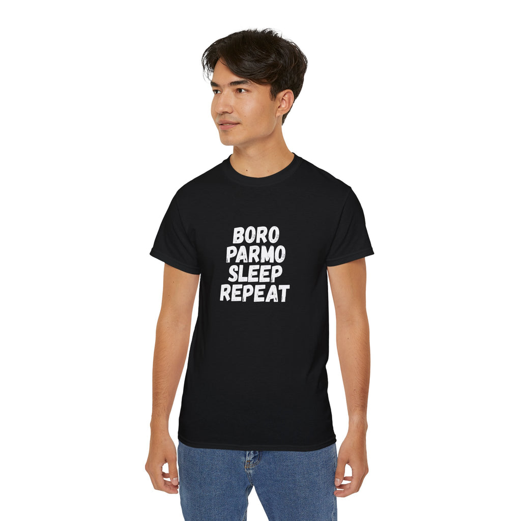 BORO PARMO SLEEP REPEAT Graphic Tee - #UTB BORO STYLE