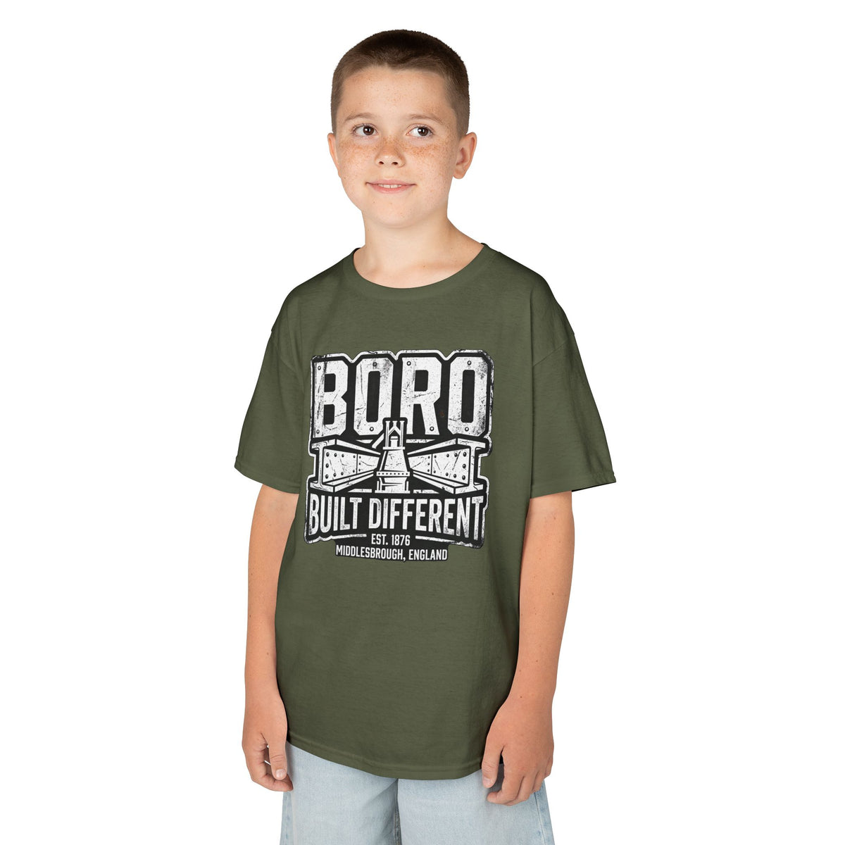 Kids Tee — Boro Built Different Tee — 'BORO Built Different' Graphic T-Shirt