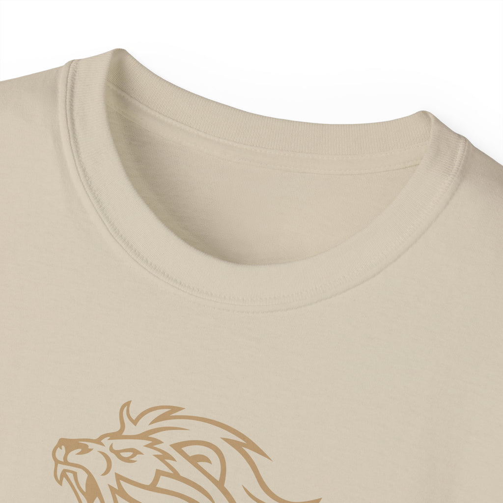 GOLD Roaring Lion BORO Football T-Shirt