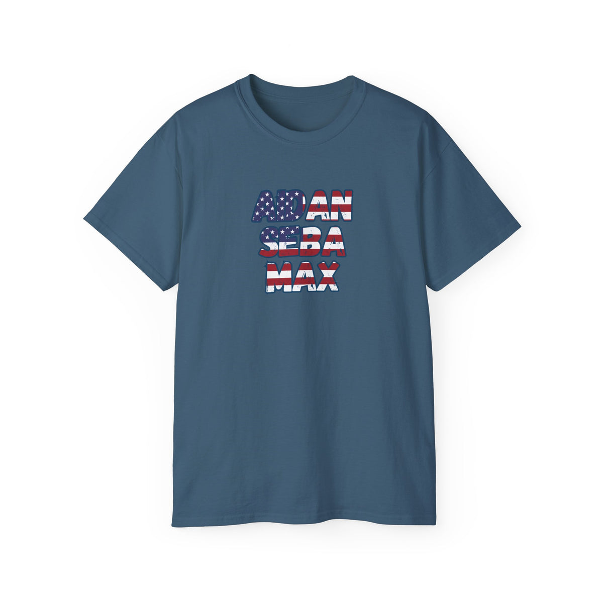 BORO's Midfield Trio Tee — AIDAN SEBA MAX USA  Graphic T‑Shirt