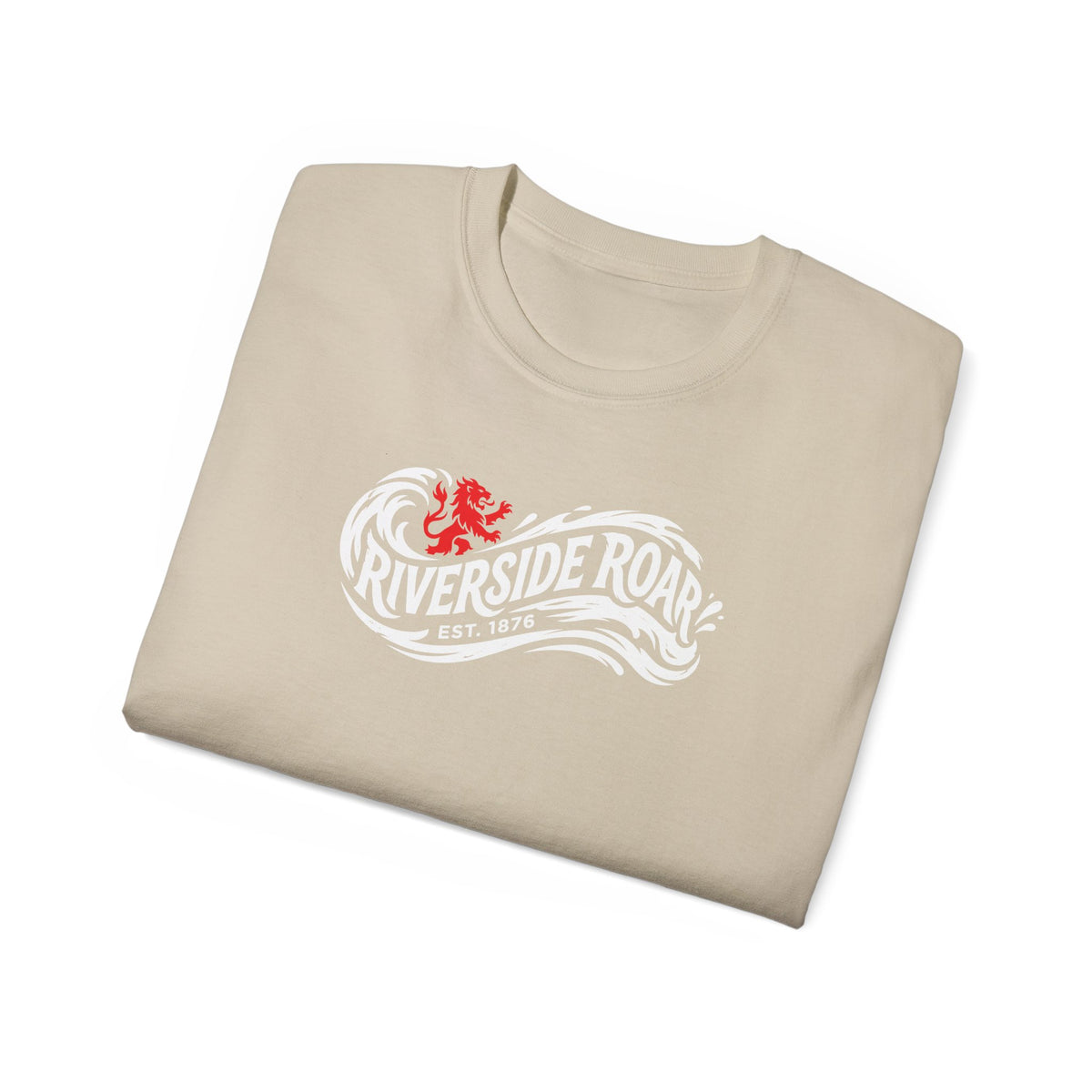 Riverside Roar Graphic Tee — Middlesbroughfc Vintage Style Boro Wave Logo T-Shirt
