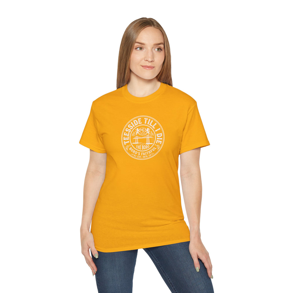 Teesside Till I Die T‑Shirt — Boro Middlesbroughfc North East Pride Tee