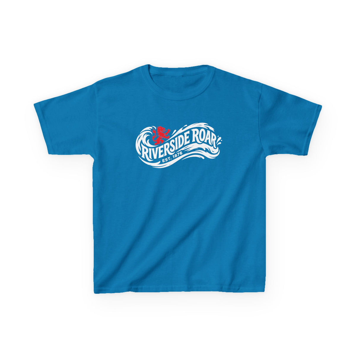 Kids T‑Shirt — Riverside Roar Middlesbrough fc Boro Wave Tshirt (Youth)
