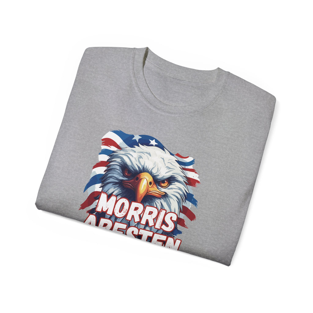 Eagle Graphic Tee — "Morris Arfsten Berhalter" Patriotic USA BORO Shirt