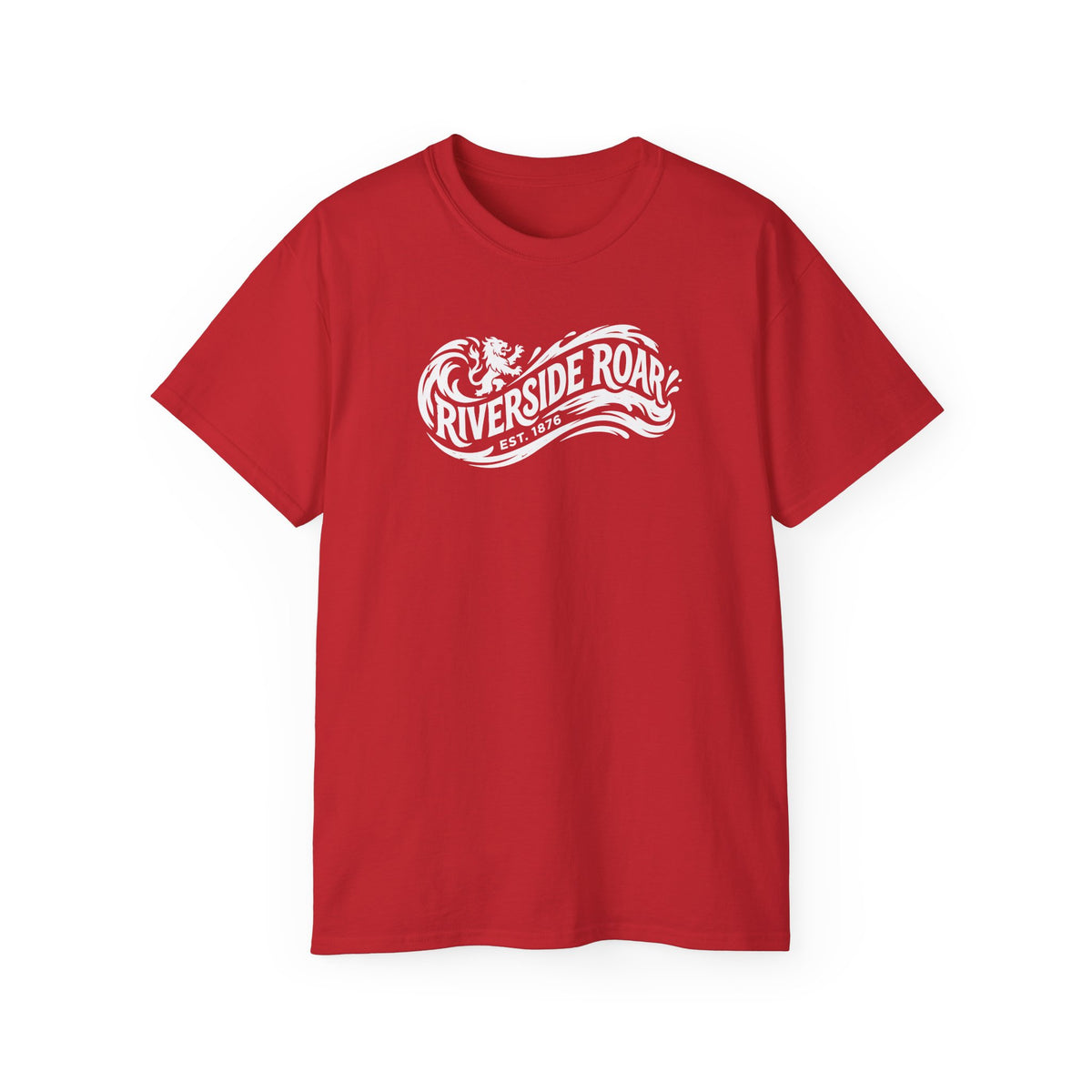 Riverside Roar Graphic Tee — Middlesbroughfc Vintage Style Boro Wave Logo T-Shirt