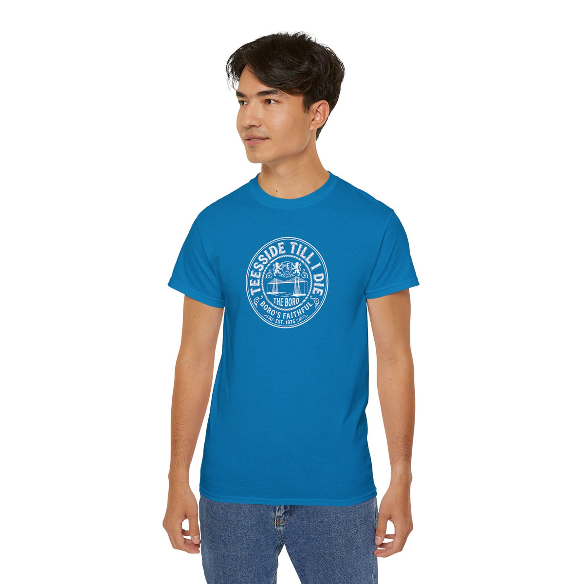Teesside Till I Die T‑Shirt — Boro Middlesbroughfc North East Pride Tee