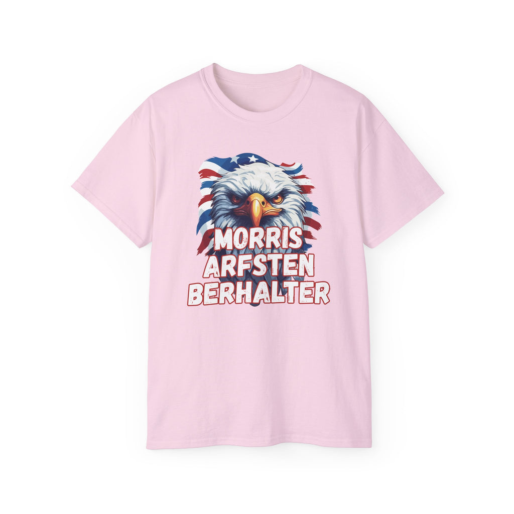 Eagle Graphic Tee — "Morris Arfsten Berhalter" Patriotic USA BORO Shirt