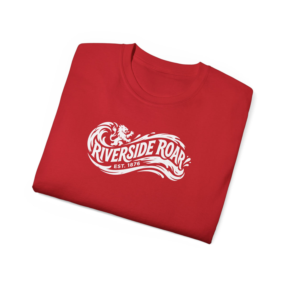 Riverside Roar Graphic Tee — Middlesbroughfc Vintage Style Boro Wave Logo T-Shirt