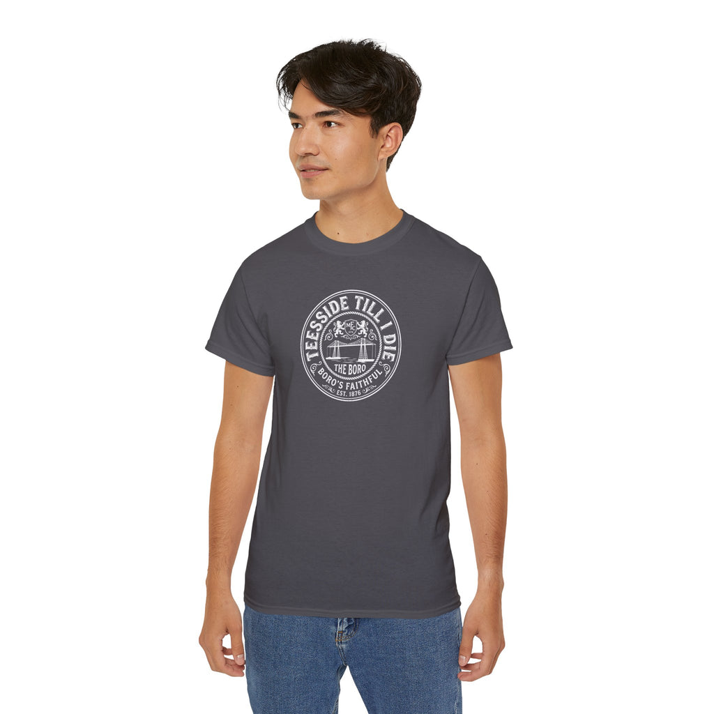 Teesside Till I Die T‑Shirt — Boro Middlesbroughfc North East Pride Tee