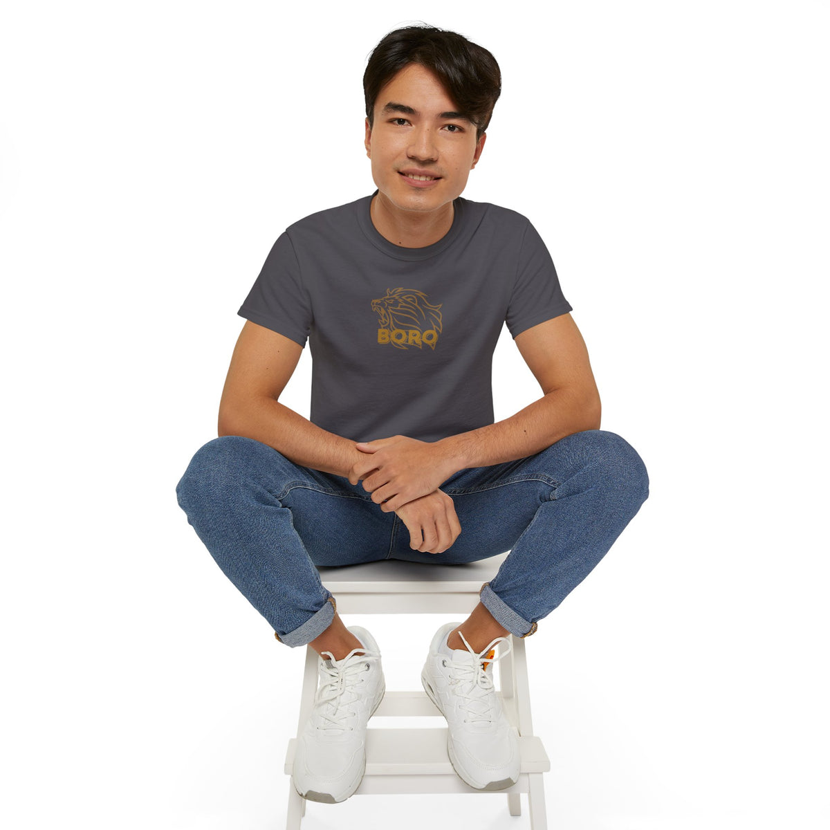 GOLD Roaring Lion BORO Football T-Shirt