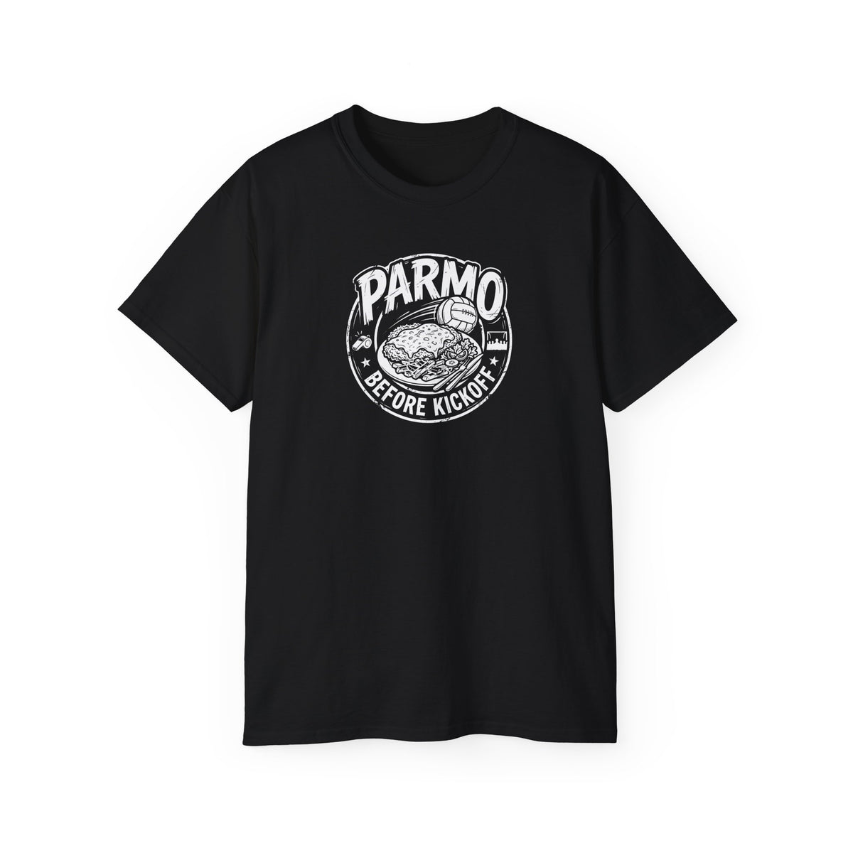 Parmo Before Kickoff T-Shirt — Middlesbroughfc Football Food Fan Tee