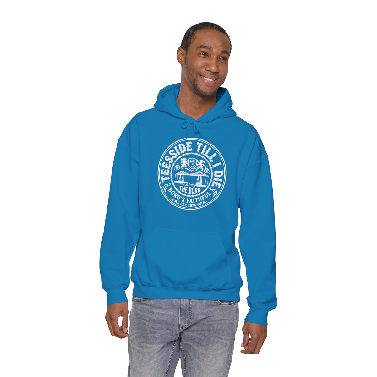 Riverside Till I Die - Boro Fan Hoodie 'front print'