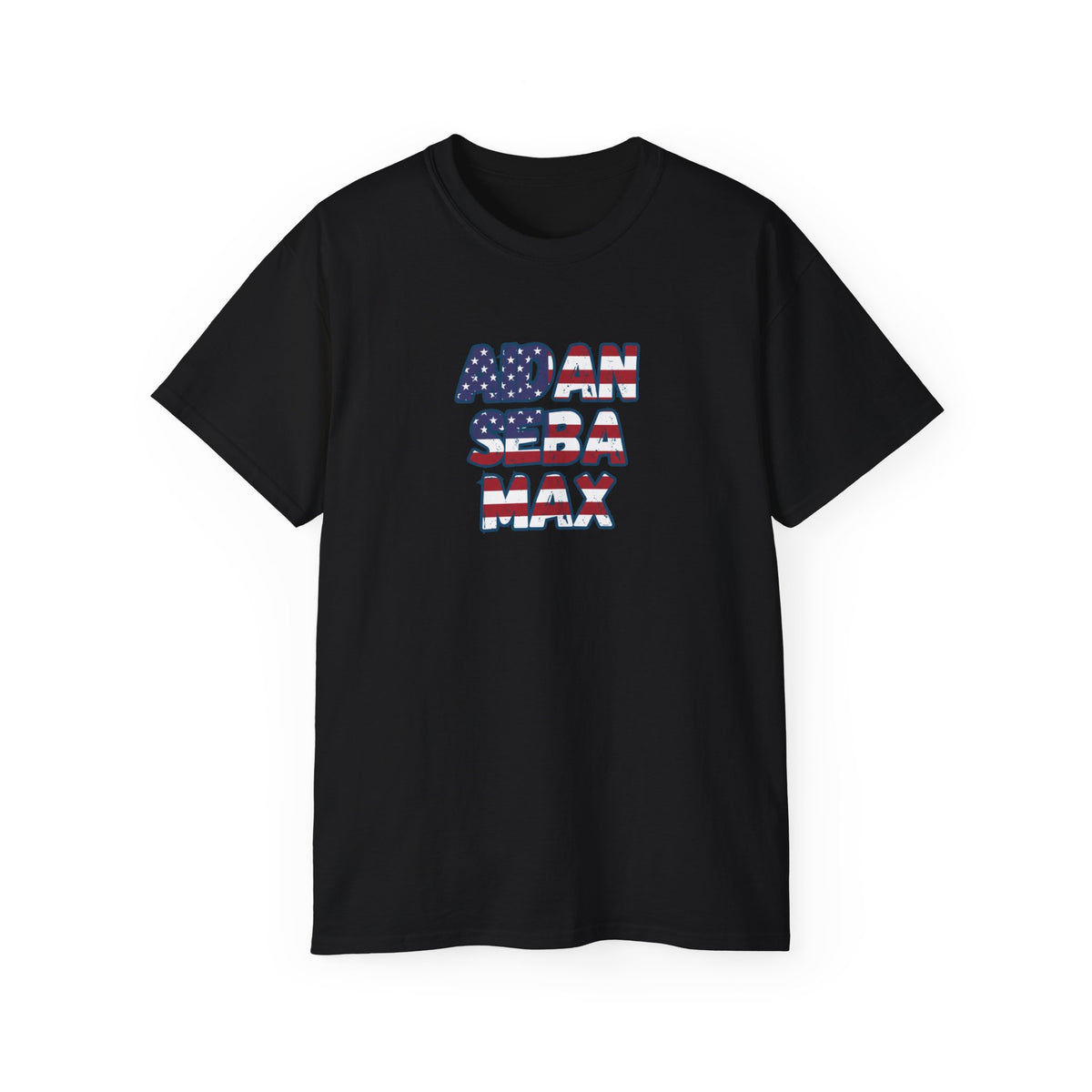 BORO's Midfield Trio Tee — AIDAN SEBA MAX USA  Graphic T‑Shirt