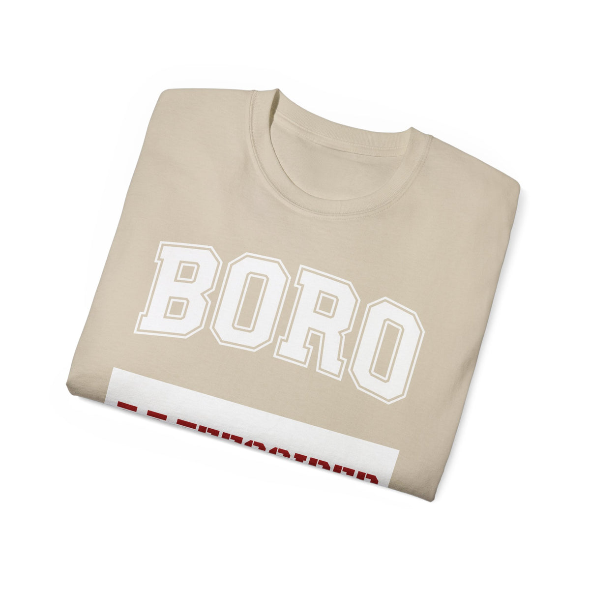 Boro Football Fan Tee — "T T Teessider" #UTFB