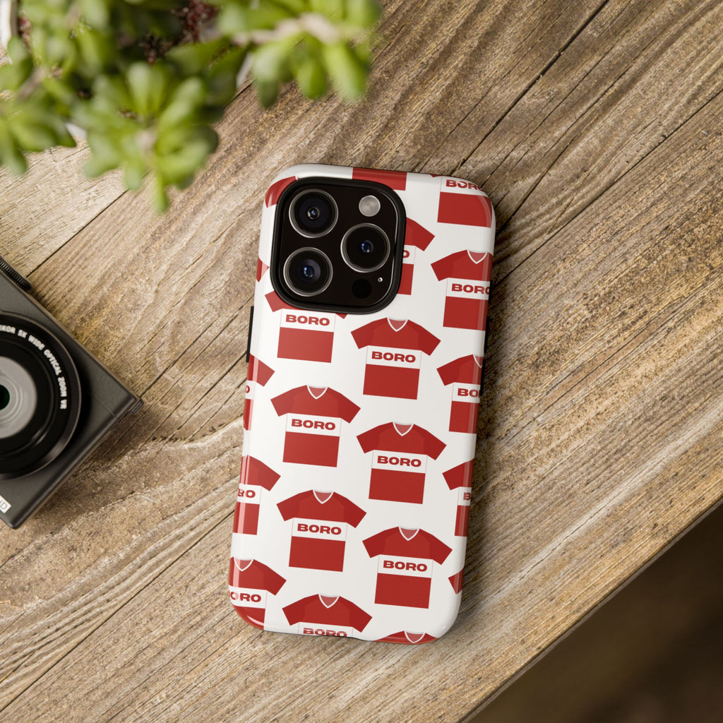 Boro Football Shirt Pattern Phone Case