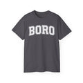 BORO Collegiate Graphic Tee — Classic UNI Lettering T-Shirt