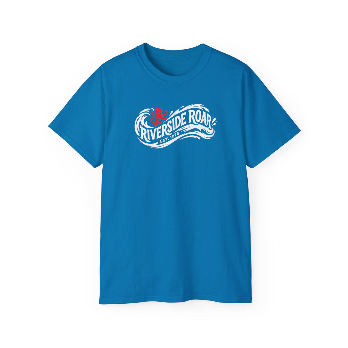 Riverside Roar Graphic Tee — Middlesbroughfc Vintage Style Boro Wave Logo T-Shirt