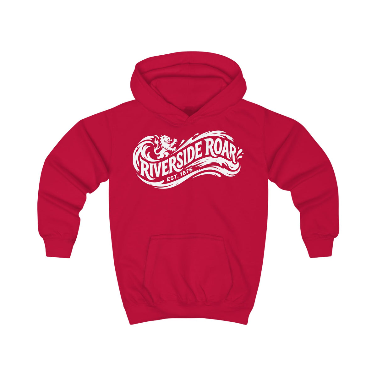Kids Hoodie – Riverside Roar - BORO Lion ROAR